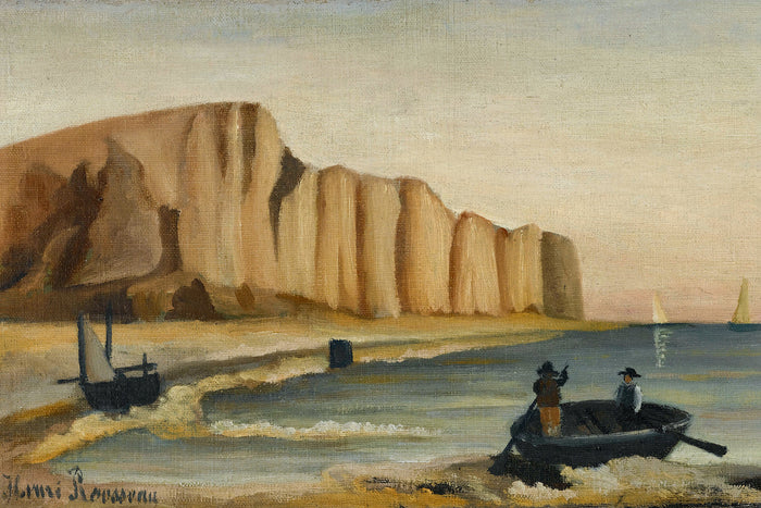 Cliffs by Henri Rousseau