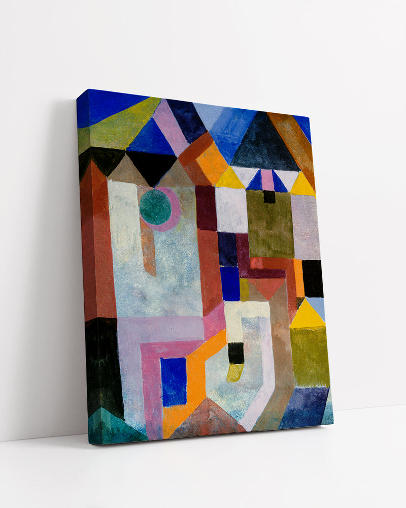 Colorful Architecture  by Paul Klee