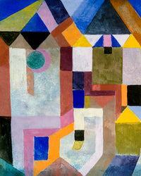 Colorful Architecture  by Paul Klee