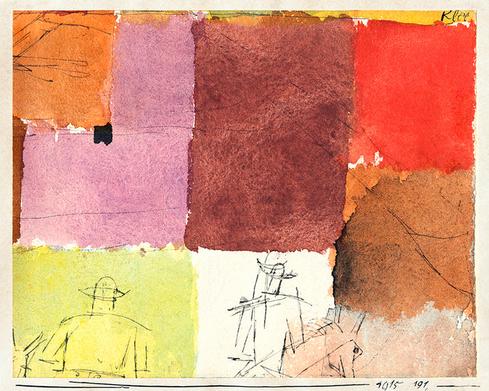 Composition with Figures  by Paul Klee