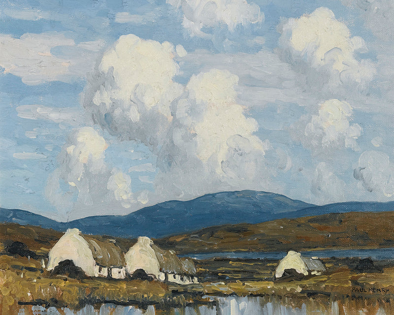 Cottages in the West by Paul Henry