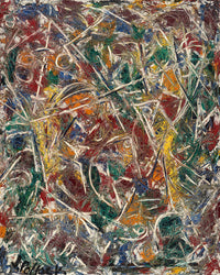 Croaking Movement by Jackson Pollock
