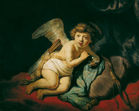 Cupid with the Soap Bubble by Rembrandt Harmenszoon van Rijn