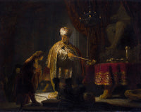 Daniel and Cyrus Before the Idol Bel by Rembrandt Harmenszoon van Rijn