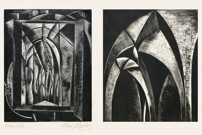 Design of arches, Coronilla by Paul Nash