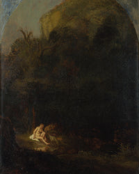Diana Bathing Surprised by a Satyr by Rembrandt Harmenszoon van Rijn