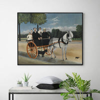 Douanier the Carriole of Father Junier by Henri Rousseau