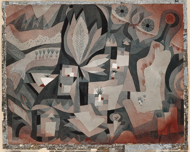 Dry cooler garden  by Paul Klee