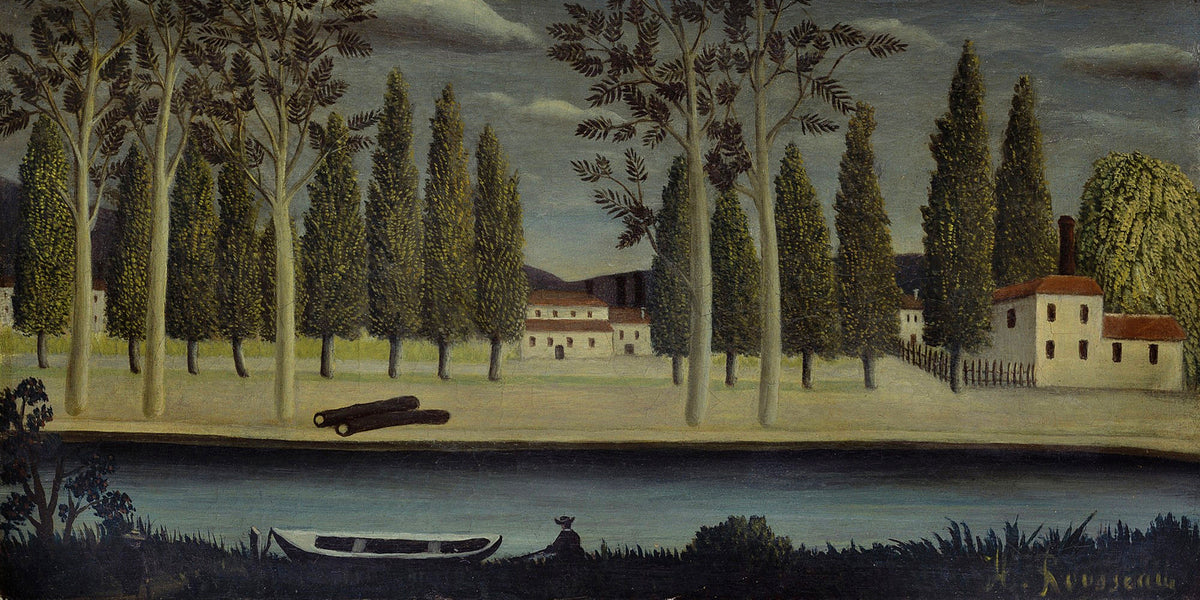 Edge of a River by Henri Rousseau