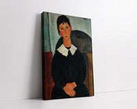 Elvire with the White Collar by Amedeo Modigliani