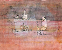 Episode Before an Arab Town  by Paul Klee