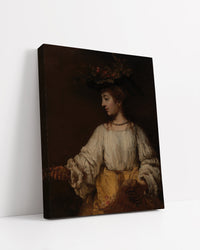 Flora by Rembrandt Harmenszoon van Rijn