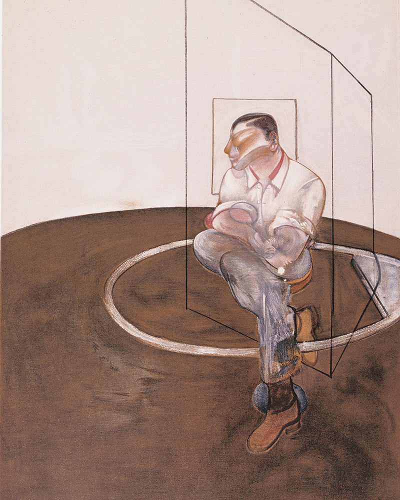 Etude pour un portrait de John Edwards Litografia by Francis Bacon