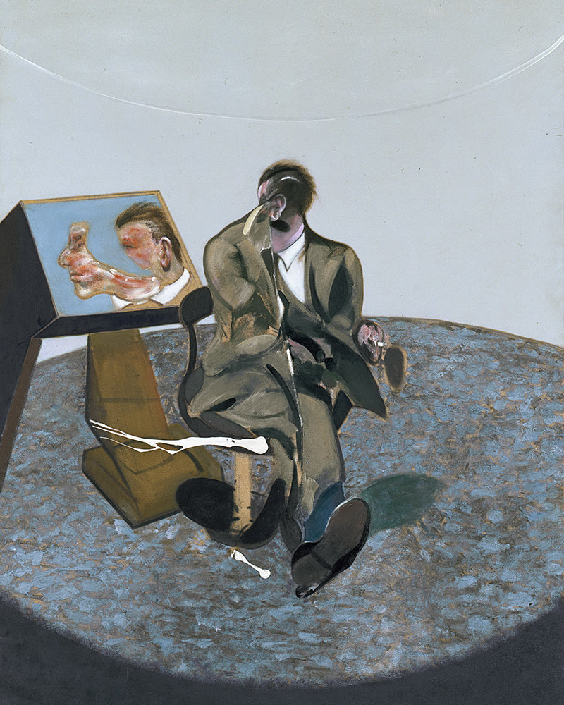 Portrait of George Dyer in a Mirror by Francis Bacon