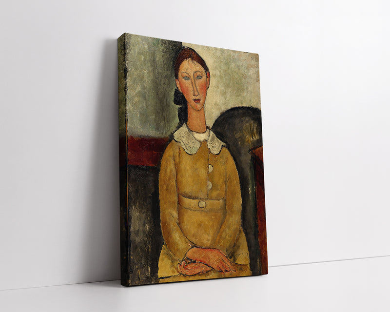 Girl in a Yellow Dress by Amedeo Modigliani