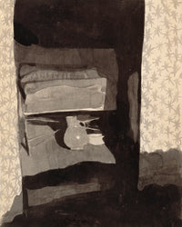 Glance into a bedroom  by Paul Klee