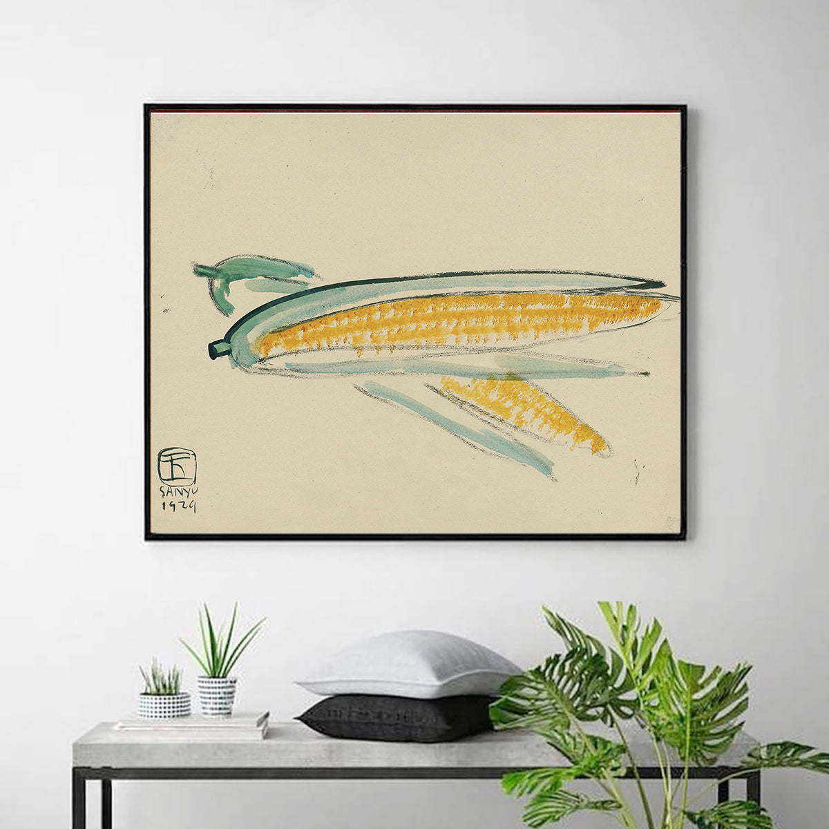 Golden Yellow Corn by San Yu