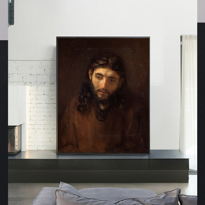 Head Of Christ by Rembrandt Harmenszoon van Rijn