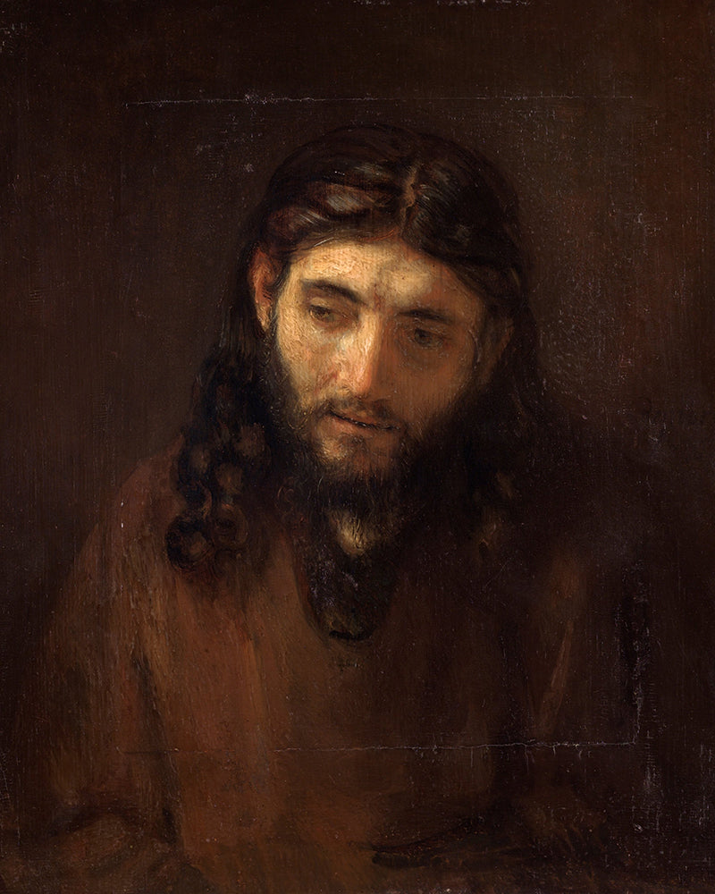 Head Of Christ by Rembrandt Harmenszoon van Rijn