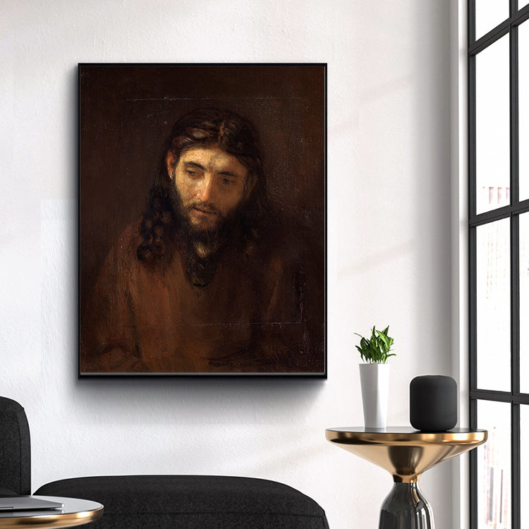 Head Of Christ by Rembrandt Harmenszoon van Rijn