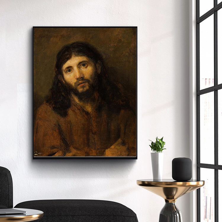 Head Of Christ by Rembrandt Harmenszoon van Rijn