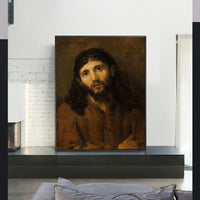 Head Of Christ by Rembrandt Harmenszoon van Rijn