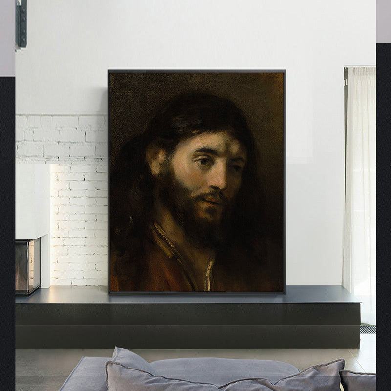 Head Of Christ by Rembrandt Harmenszoon van Rijn