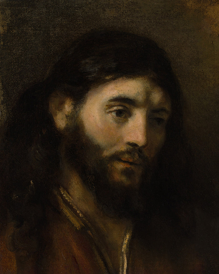 Head Of Christ by Rembrandt Harmenszoon van Rijn