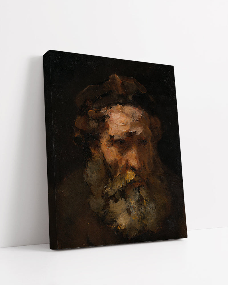 Head of Saint Matthew by Rembrandt Harmenszoon van Rijn