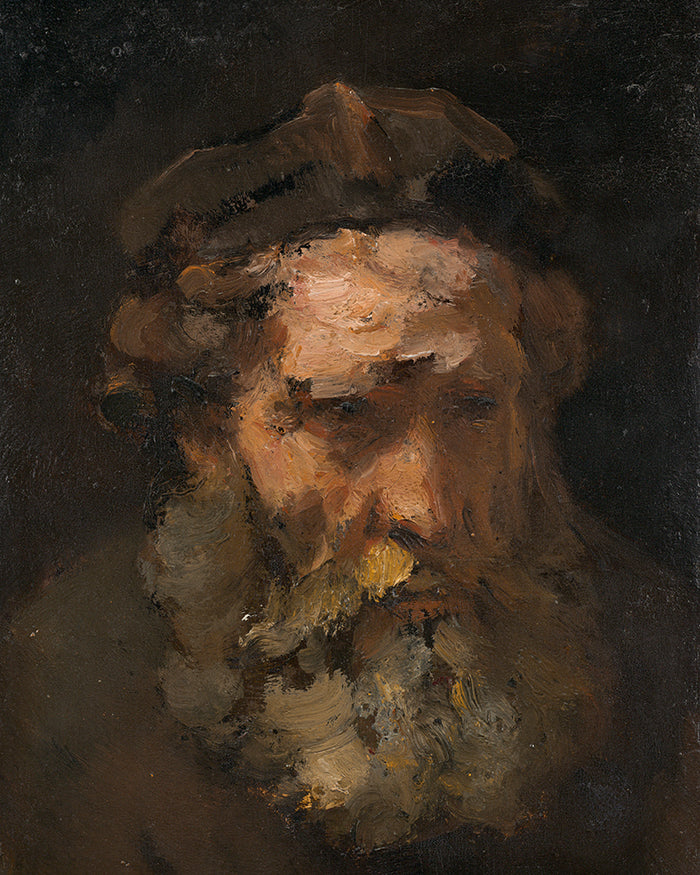 Head of Saint Matthew by Rembrandt Harmenszoon van Rijn