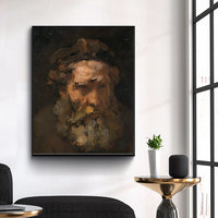 Head of Saint Matthew by Rembrandt Harmenszoon van Rijn