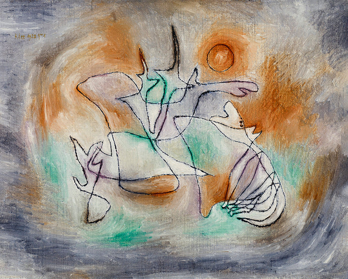 Howling Dog  by Paul Klee