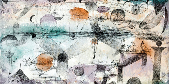 In the realm of air  by Paul Klee