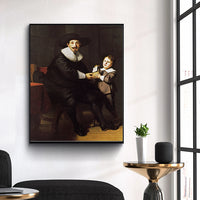 Jean Pellicorne with his son Caspar by Rembrandt Harmenszoon van Rijn