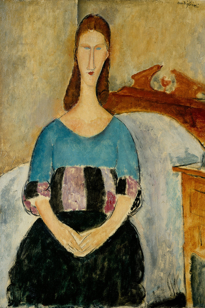 Jeanne Hebuterne by Amedeo Modigliani