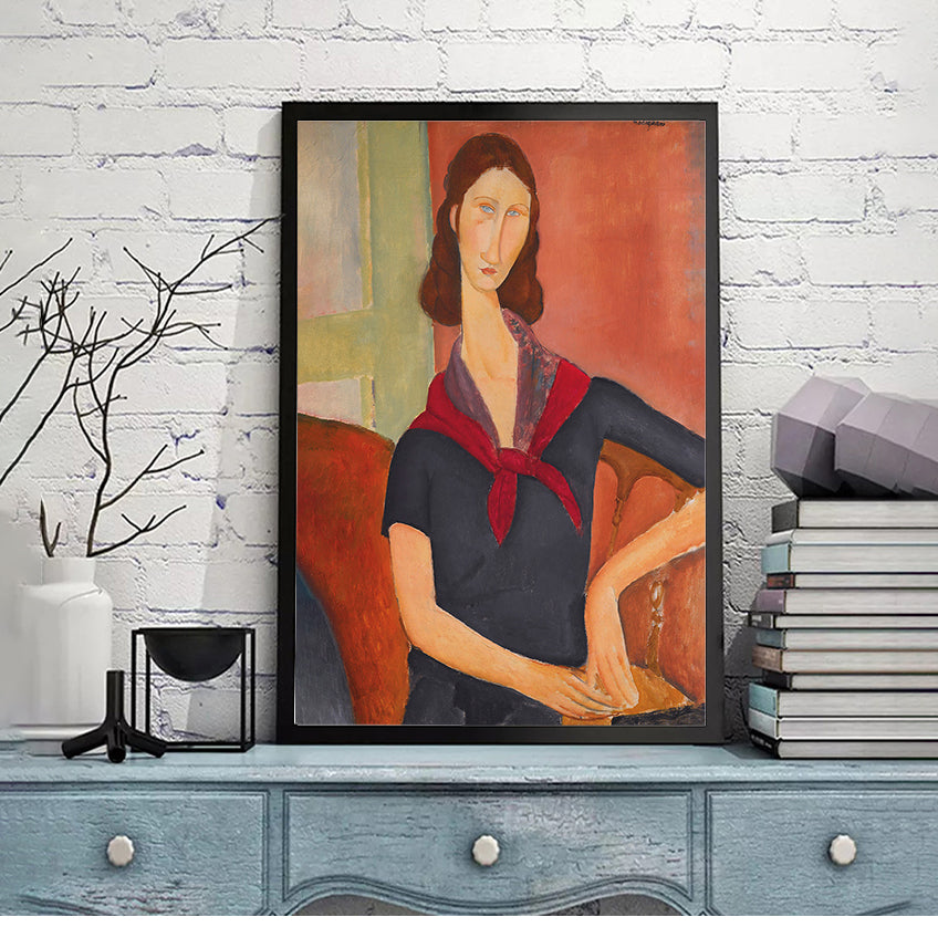 Jeanne Hebuterne by Amedeo Modigliani