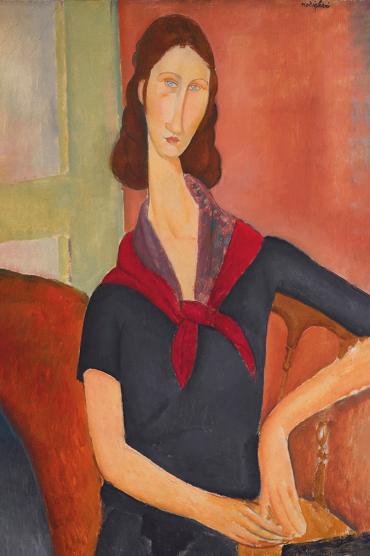 Jeanne Hebuterne by Amedeo Modigliani