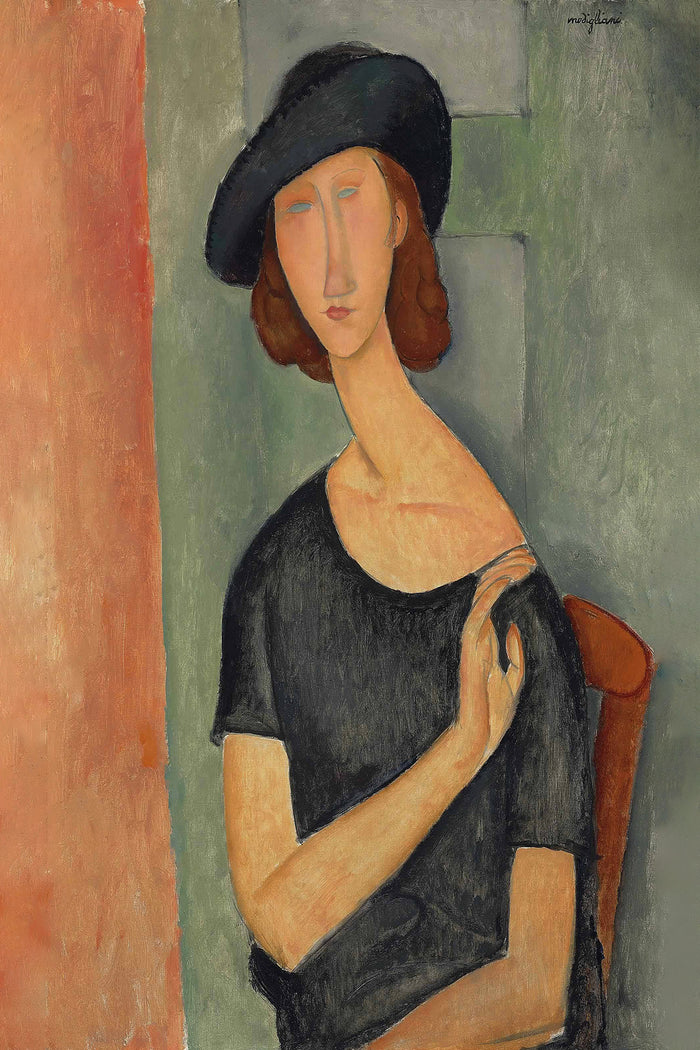 Jeanne Hebuterne by Amedeo Modigliani