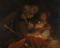 Judah and Tamar by Rembrandt Harmenszoon van Rijn