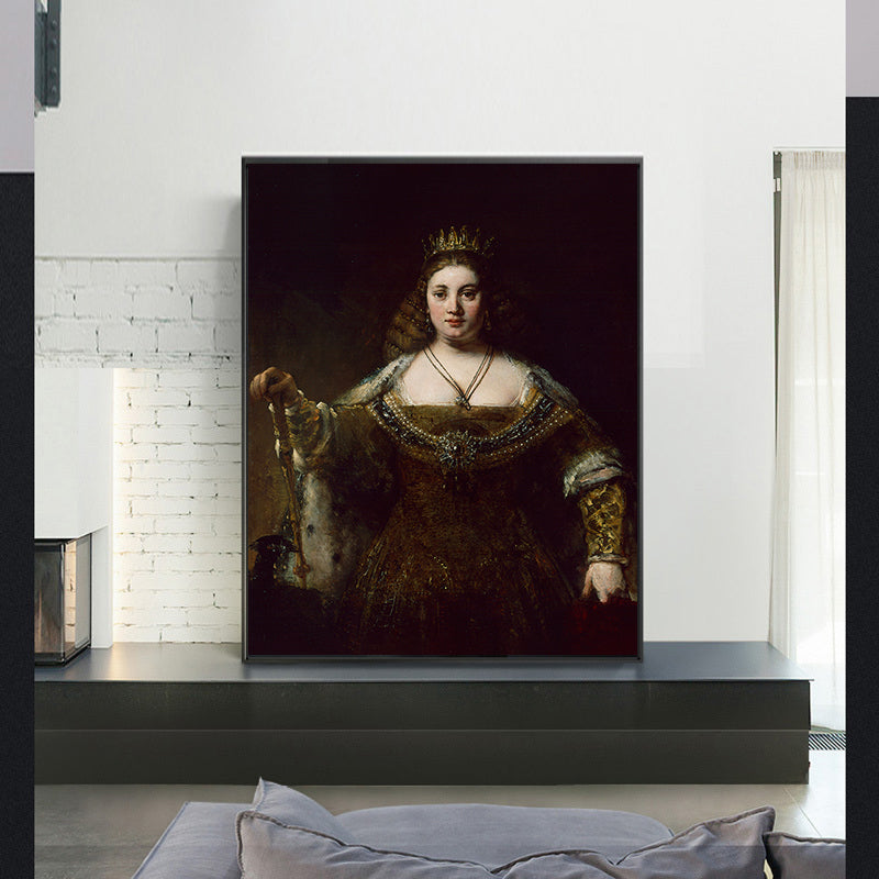 Juno by Rembrandt Harmenszoon van Rijn