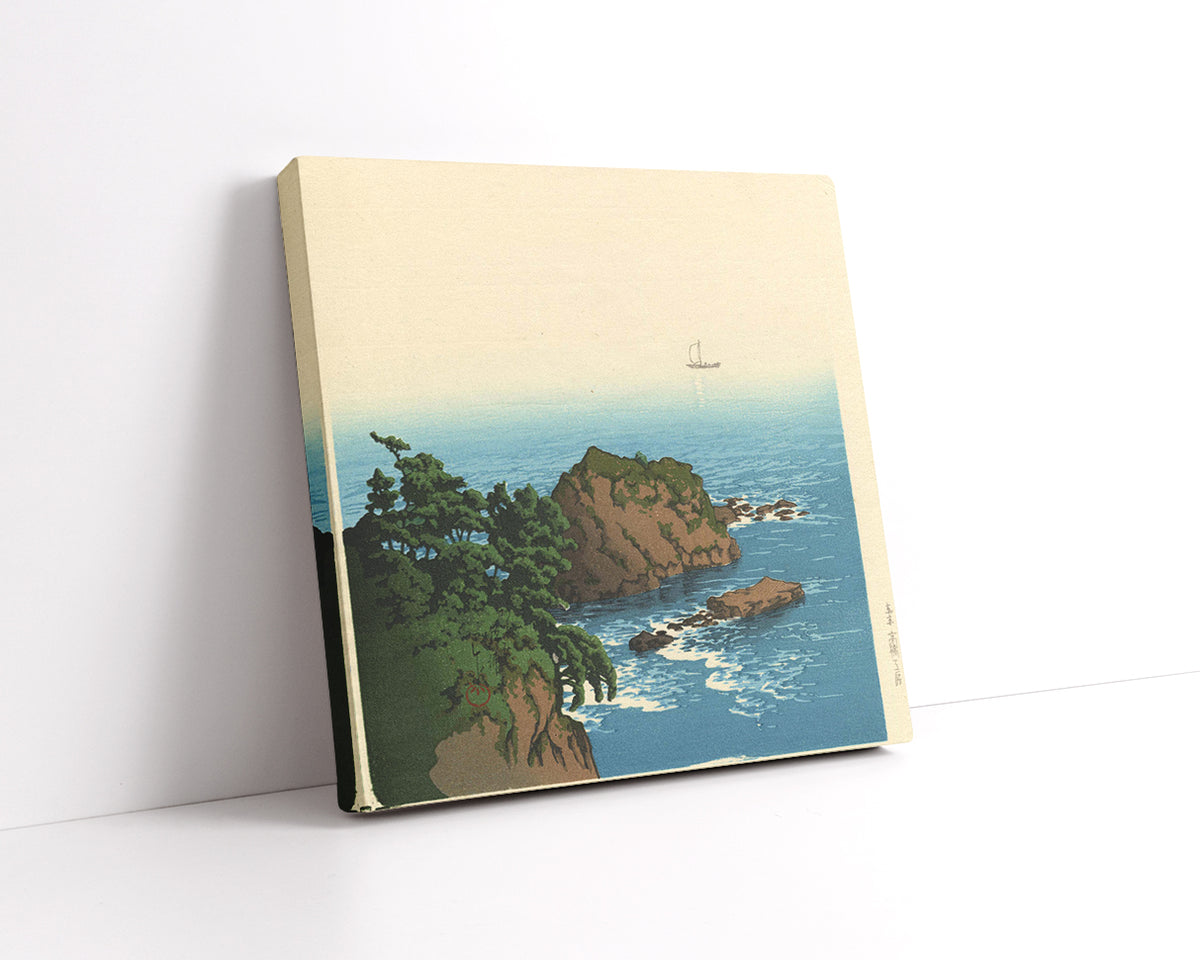 Nishiki Bay Atami by Kawase Hasui
