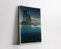 Evening_of_Ushiboriby Kawase Hasui