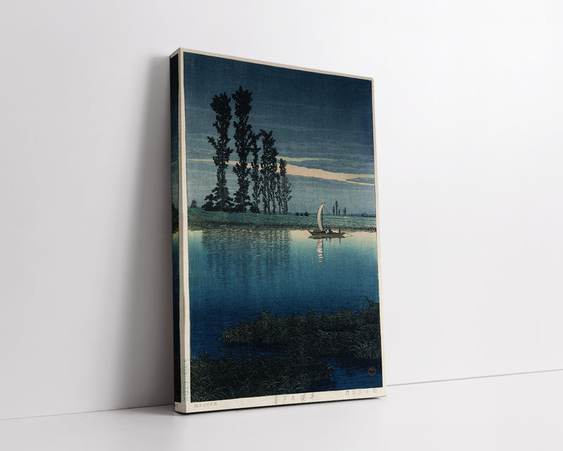 Evening_of_Ushiboriby Kawase Hasui