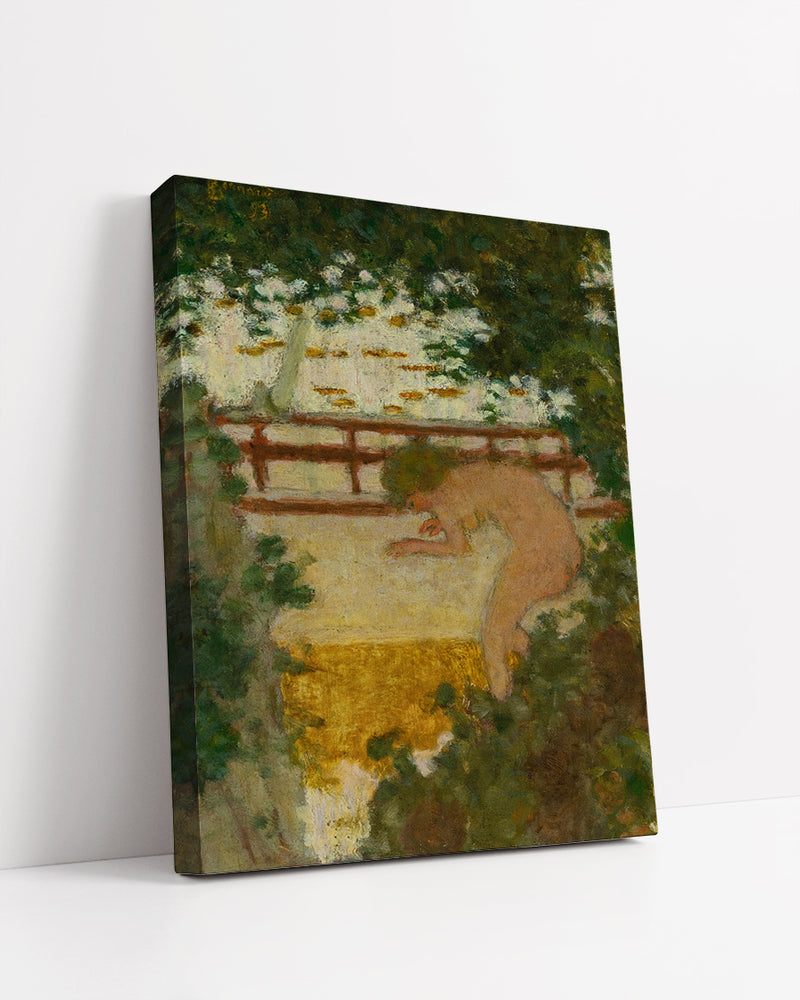 LA BAIGNADE by Pierre Bonnard