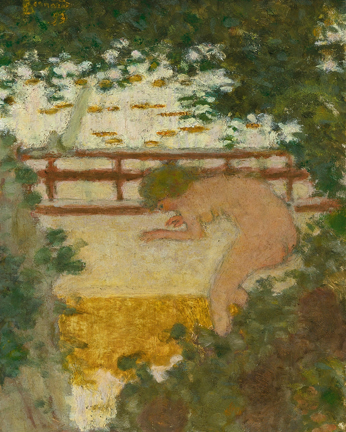 LA BAIGNADE by Pierre Bonnard