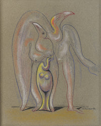 LE PEUPLE DES OISEAUX by Max Ernst