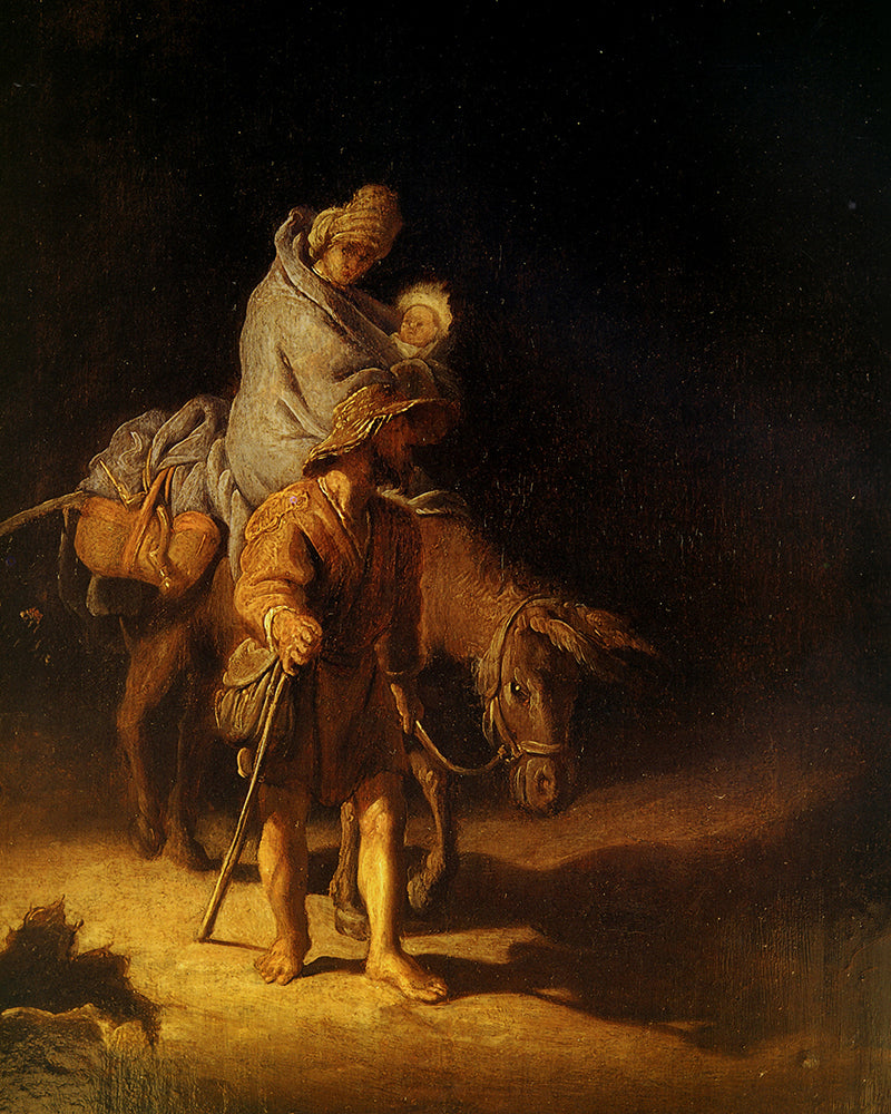 La Fuite En Egypte, Tours Mba by Rembrandt Harmenszoon van Rijn