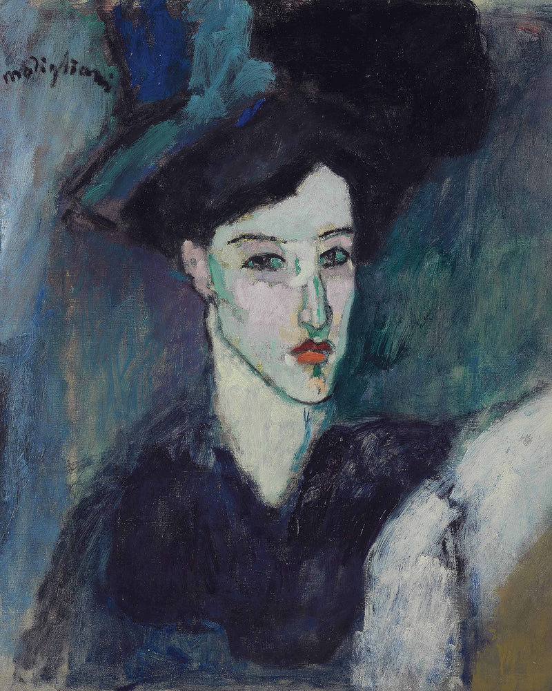 La Juive, 1908 by Amedeo Modigliani