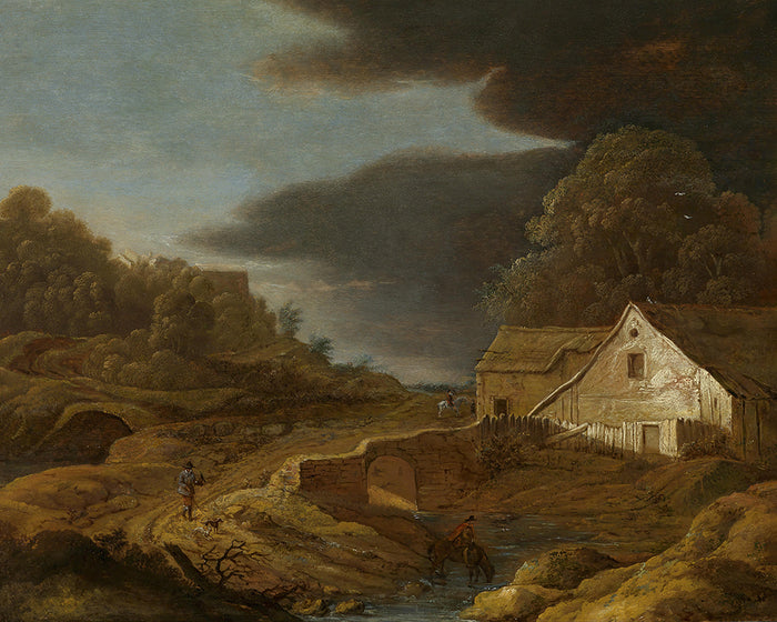 Landscape by Rembrandt Harmenszoon van Rijn