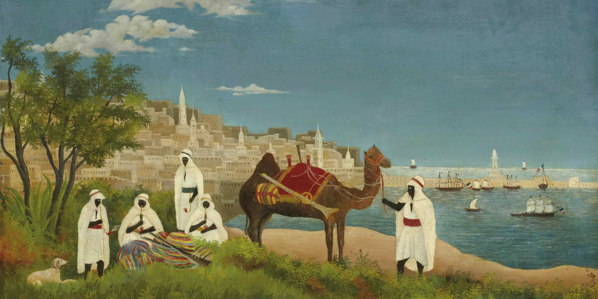 Landscape of Algiers by Henri Rousseau